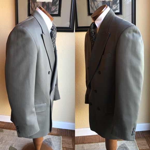 Trieste Gabardine Jacket 42R - Read Dimensions - Picture 5 of 6